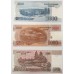 KOREA 1992-2002 . ONE 1- FIVE THOUSAND 5,000 WON . SPECIMEN BANKNOTES